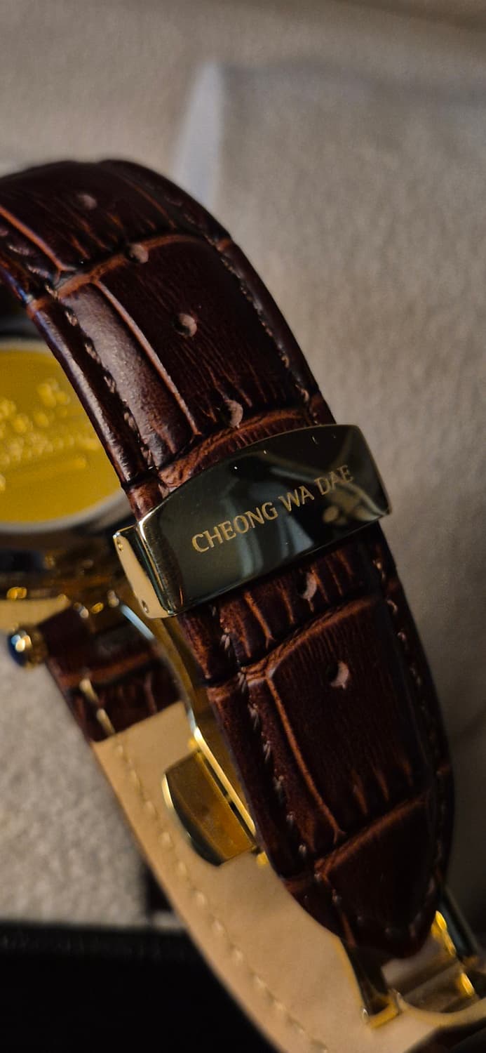 청와대 부조기법 시계 금장 판매합니다. 상품이미지3