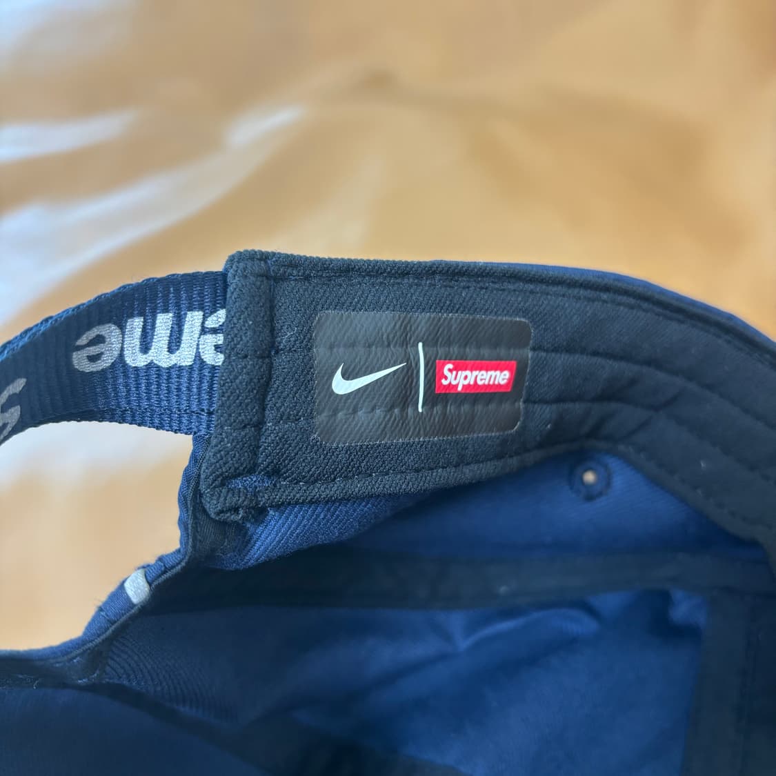 (Supreme x Nike) 슈프림x나이키 에어맥스 네이비 캠프캡 모자 상품이미지8