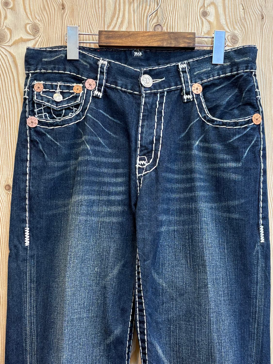 트루릴리젼 조이 빅 T 데님 팬츠 상품이미지3