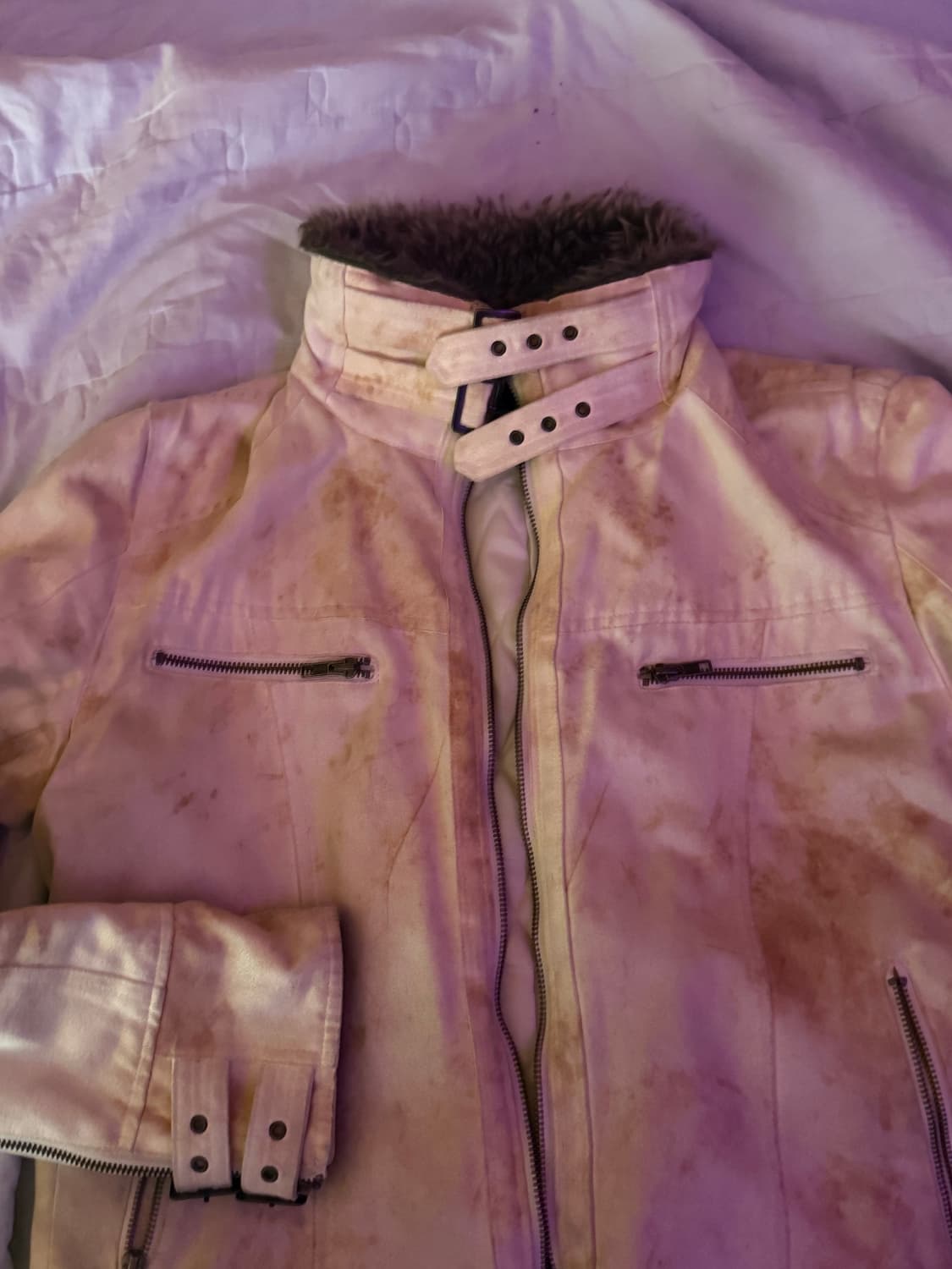 SCHLÜSSEL Ivory bleaching pattern fur 상품이미지5