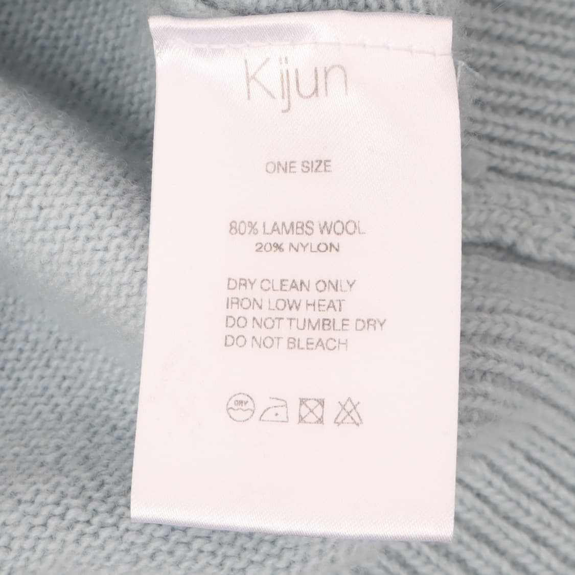 Kijun 기준 라이트 블루 울 가디건 상품이미지9