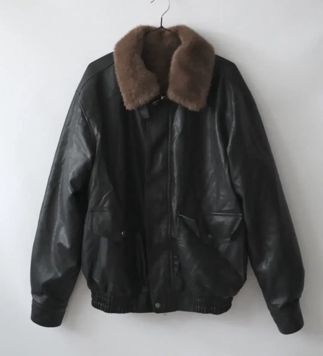 키이라 버클 레더 무스탕 상품이미지1