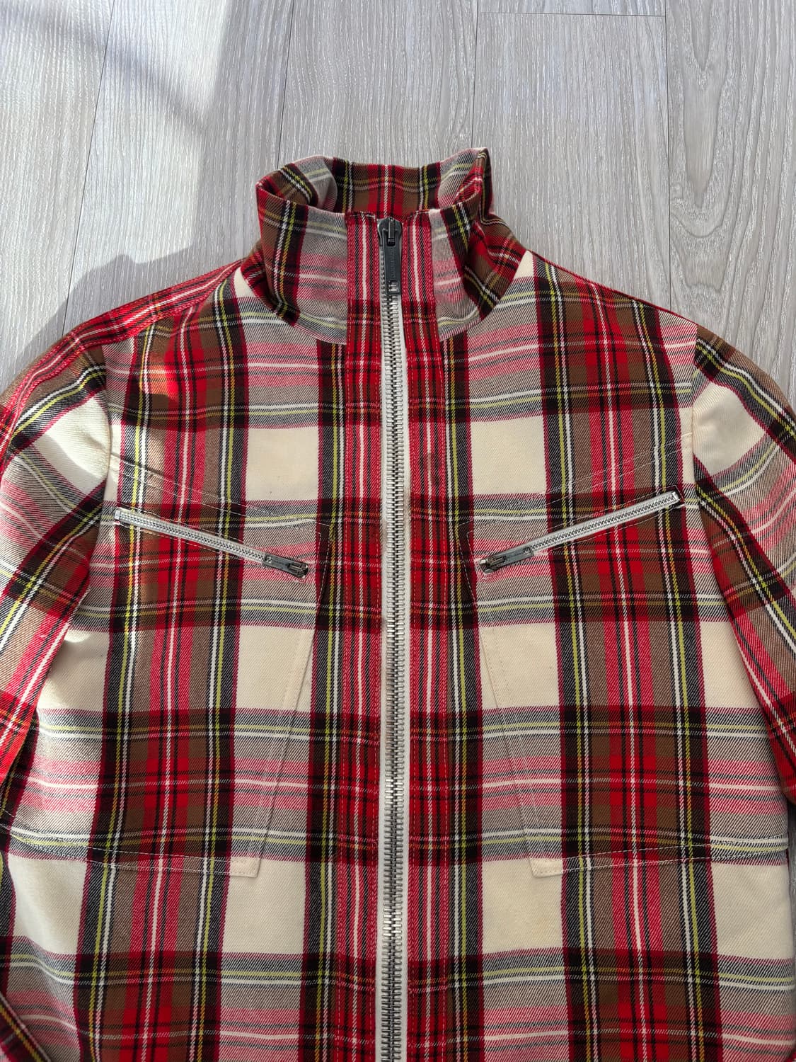 버버리 런던 아카이브 타탄체크 자켓  상품이미지4