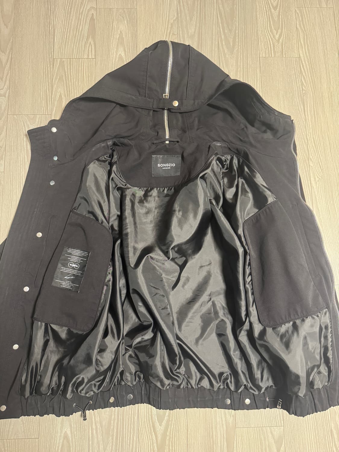 송지오옴므 / 후드 코쿤핏 점퍼 / 48 상품이미지4