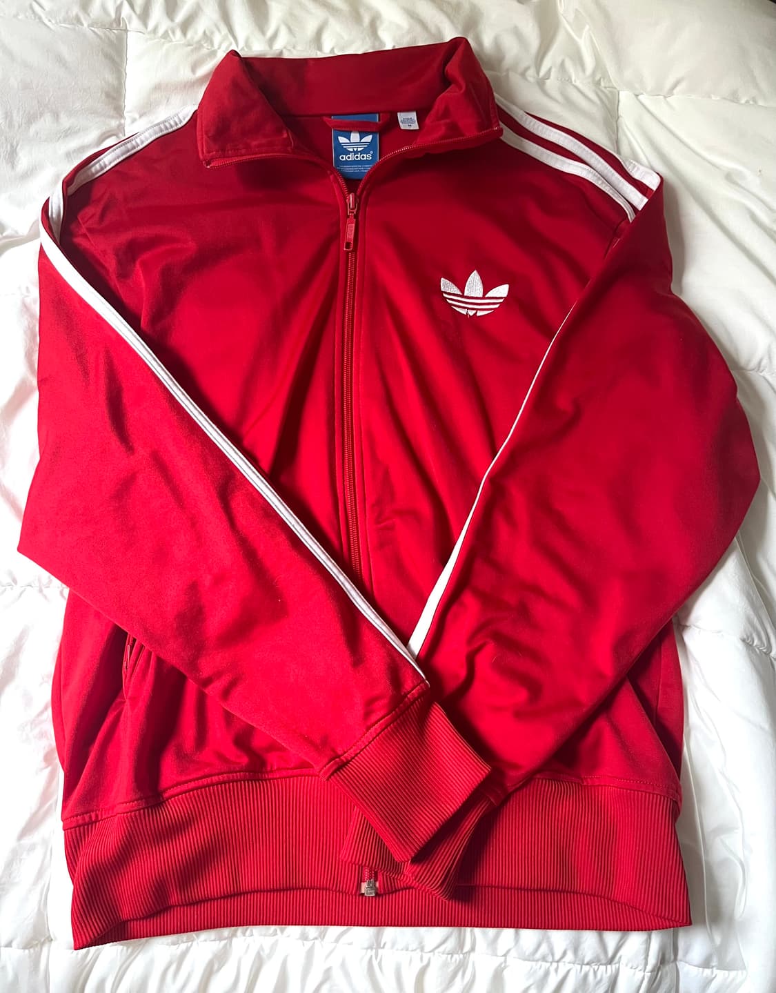 아디다스 레드 빨강 파이어버드 져지 상품이미지1