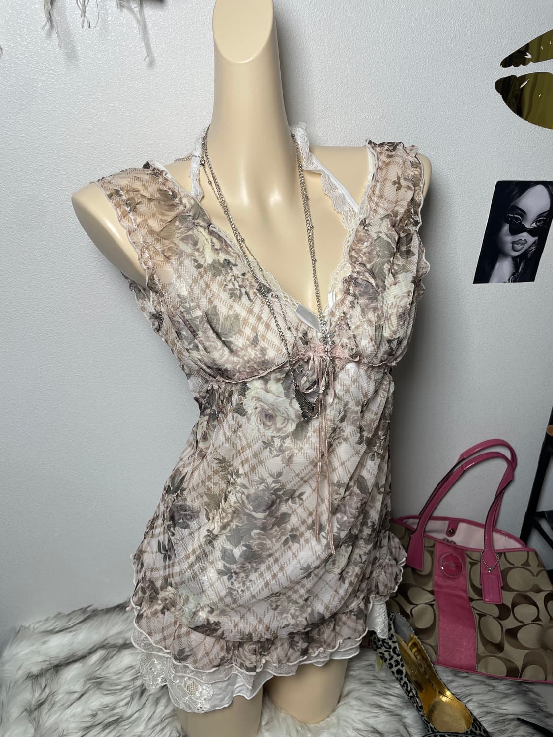 Rosacherry 페어리 플라워 원피스 세트 (3pcs) 상품이미지2