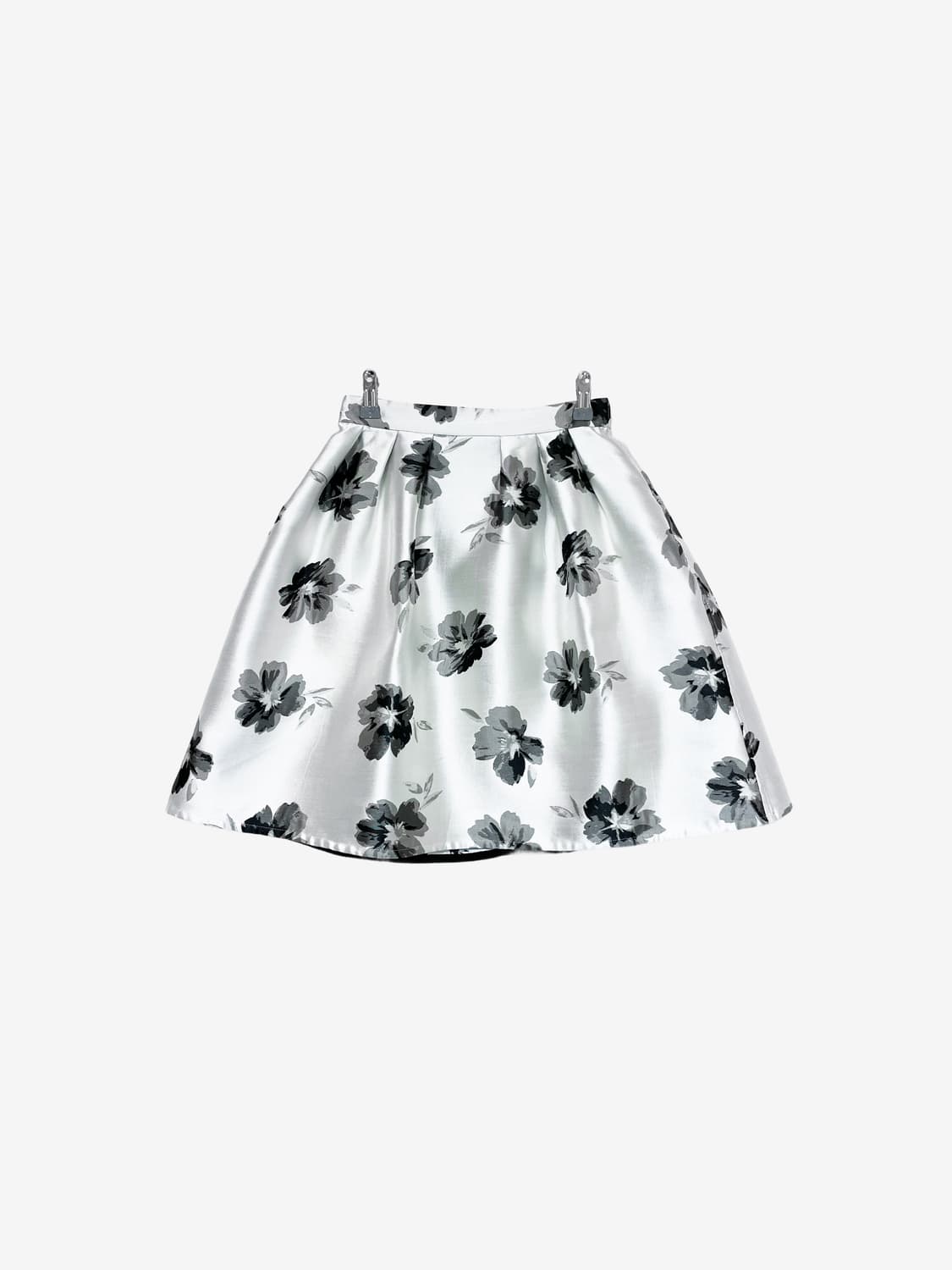 Reversible Satin Flower Skirt 상품이미지5