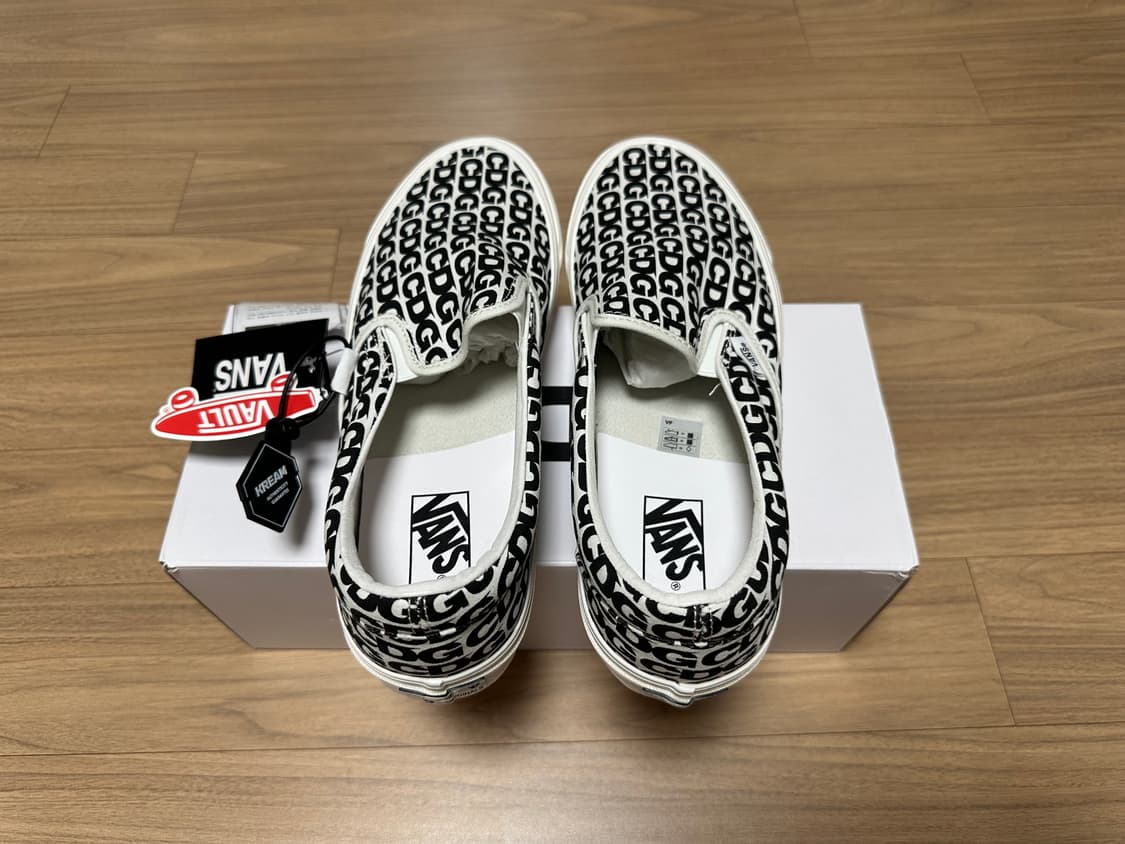 반스 볼트 꼼데 CDG 슬립온 LX 화이트 280 상품이미지4