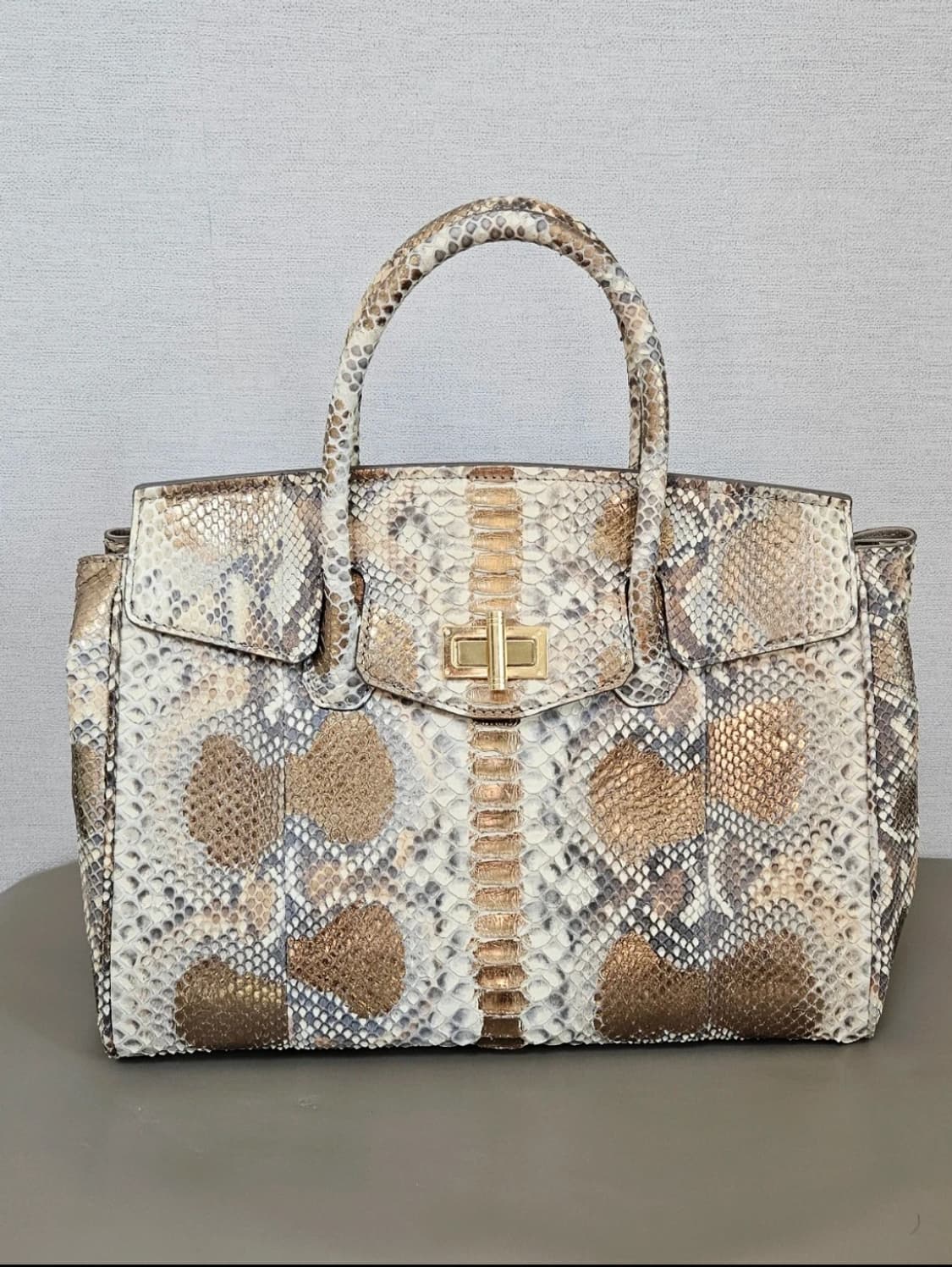 Jane couture 리얼 파이톤(뱀피) 핸드백
 상품이미지3