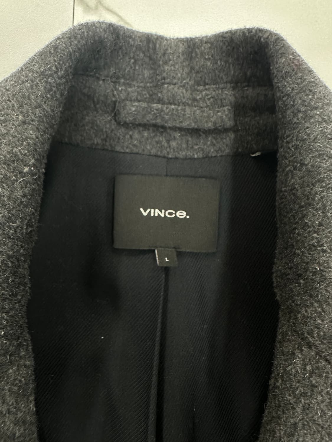 빈스 그레이 울 캐시미어 코트 상품이미지3