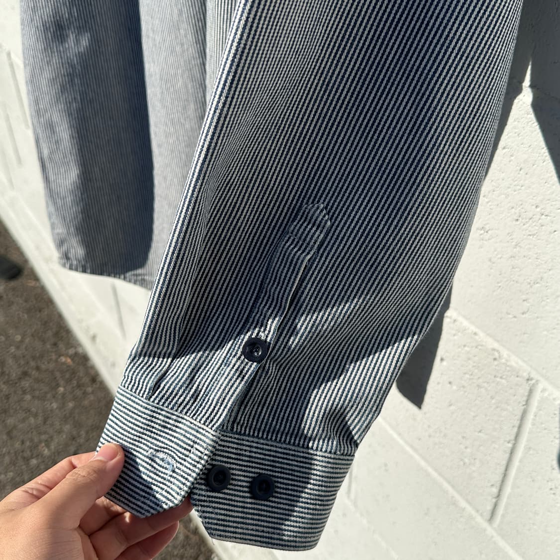 [115] 칼하트 히코리 하프집업 워크 셔츠 상품이미지6