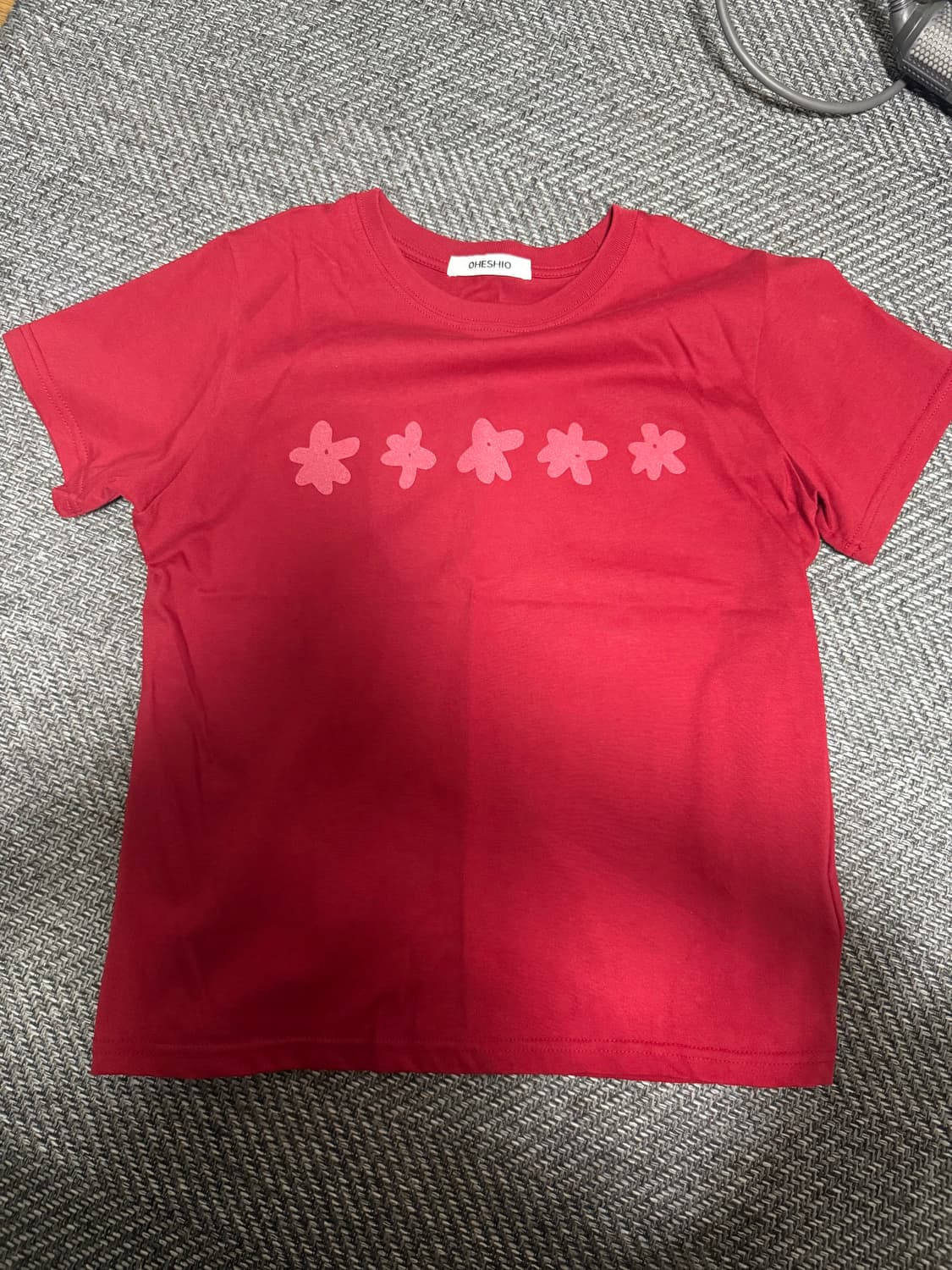 오헤시오 플라워반팔 상품이미지1