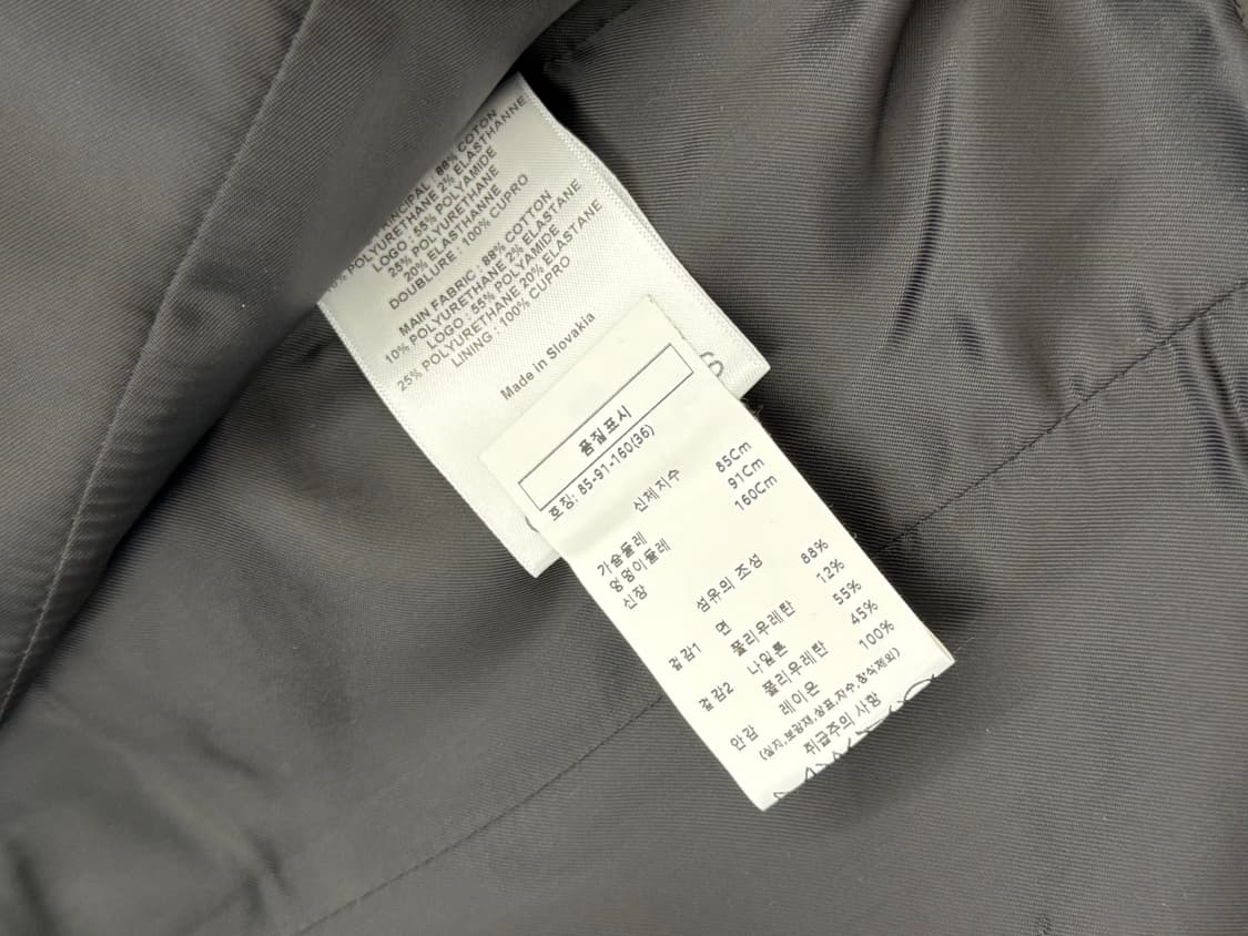 꾸레쥬 블랙 페이던트 자켓 36 상품이미지5