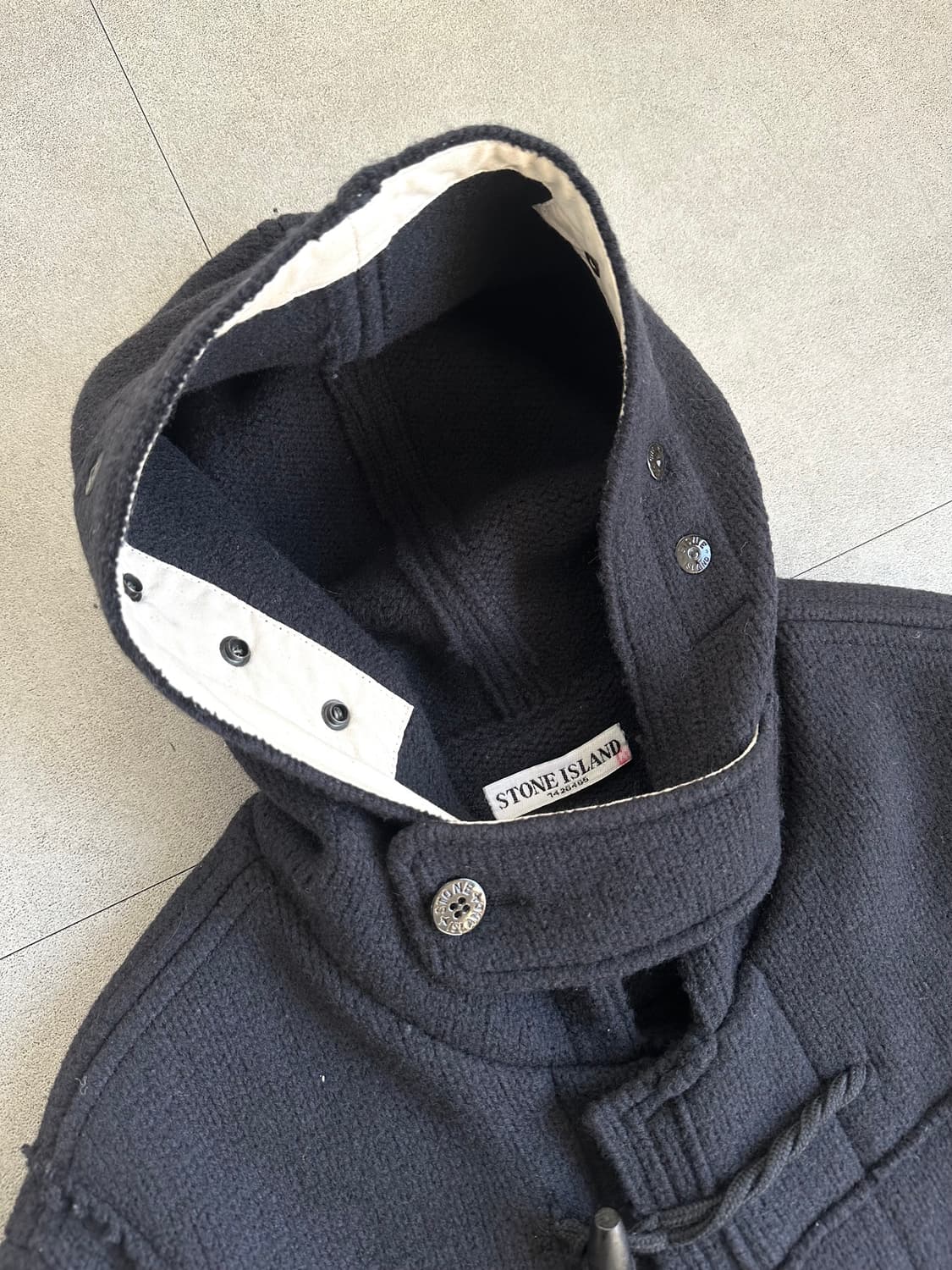 스톤 아일랜드 AW10 아카이브 더플 후드 코트 상품이미지5