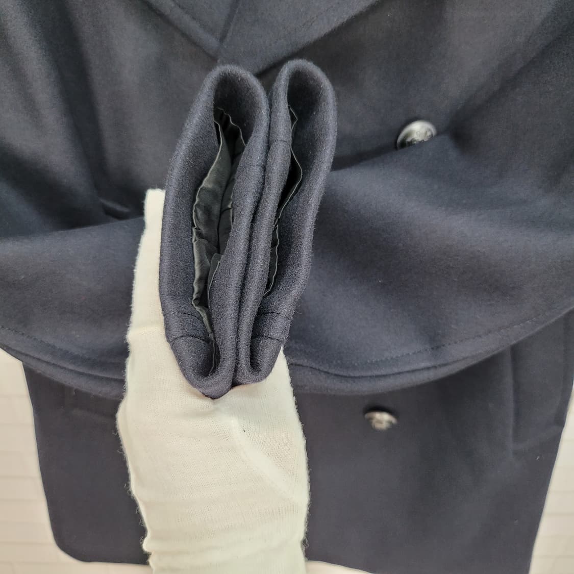 솔리드옴므 솔리드옴므 우영미 캐시미어 겨울 자켓 코트 100사이즈 상품이미지7