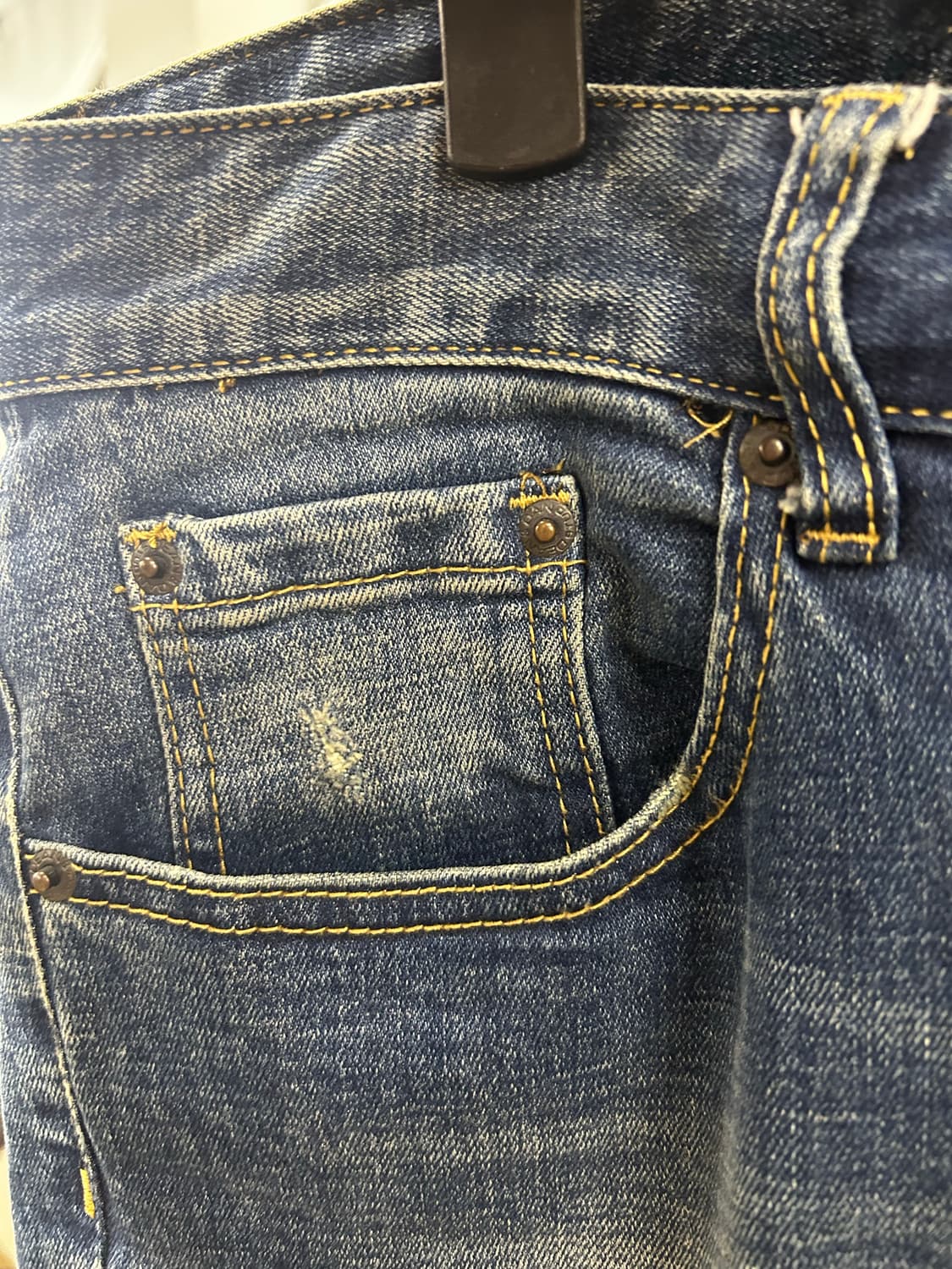 디스퀘어드2 (DSQUARED2)데미지 워싱 데님 청바지 상품이미지6