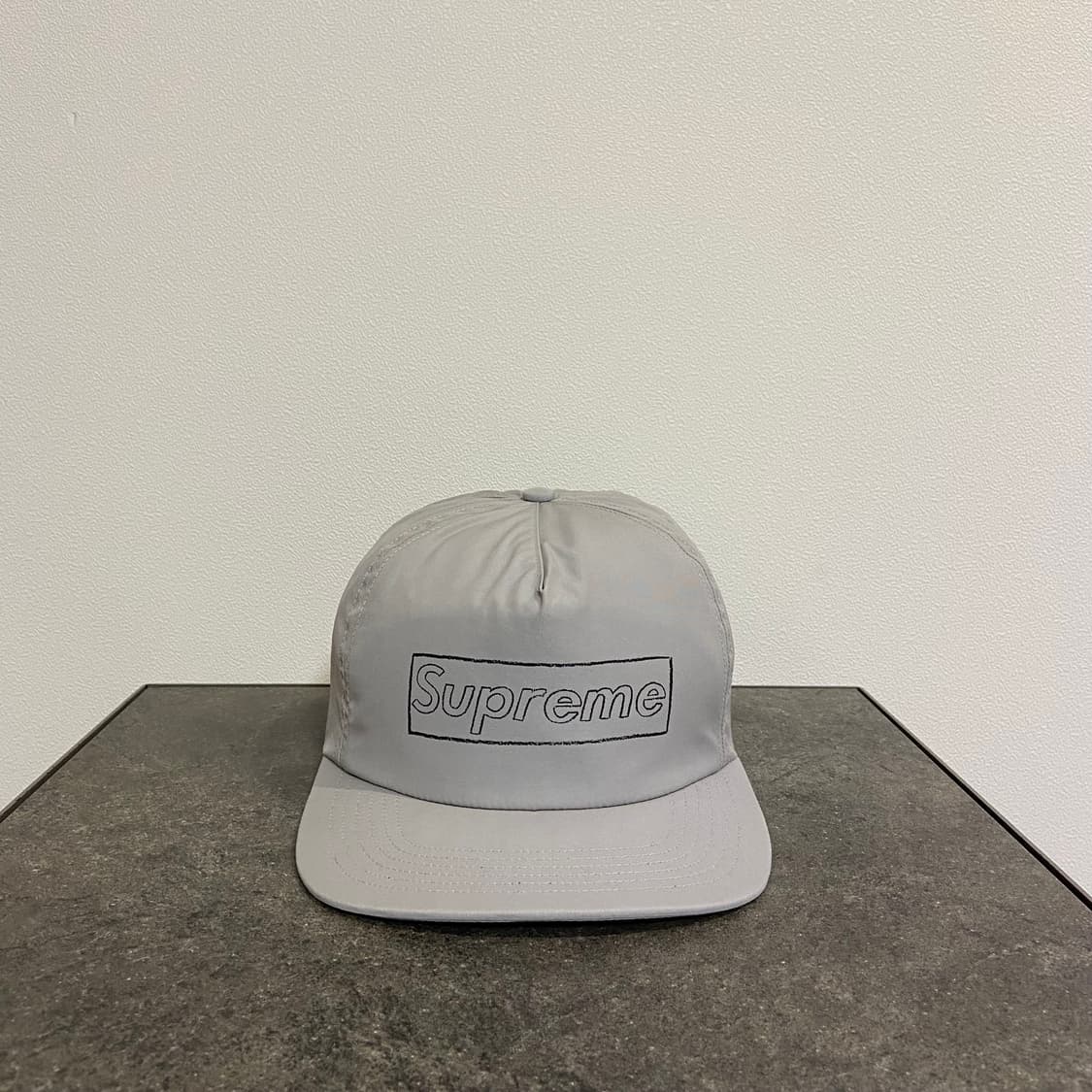 (OS) 슈프림 카우스 5패널 볼캡 모자 그레이 상품이미지1