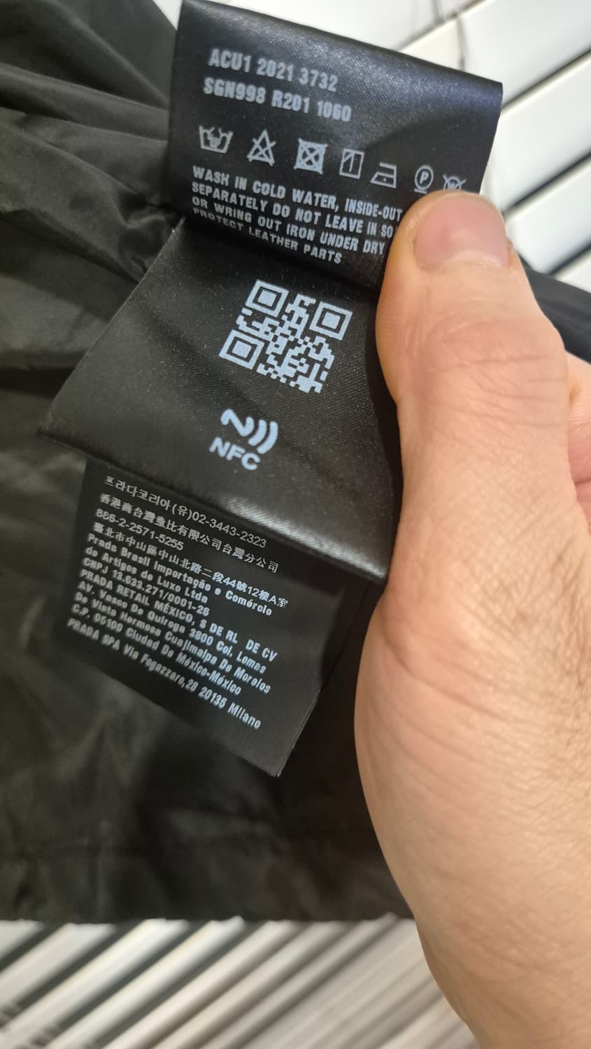 프라다 바람막이 sgn998 48사이즈 상품이미지7