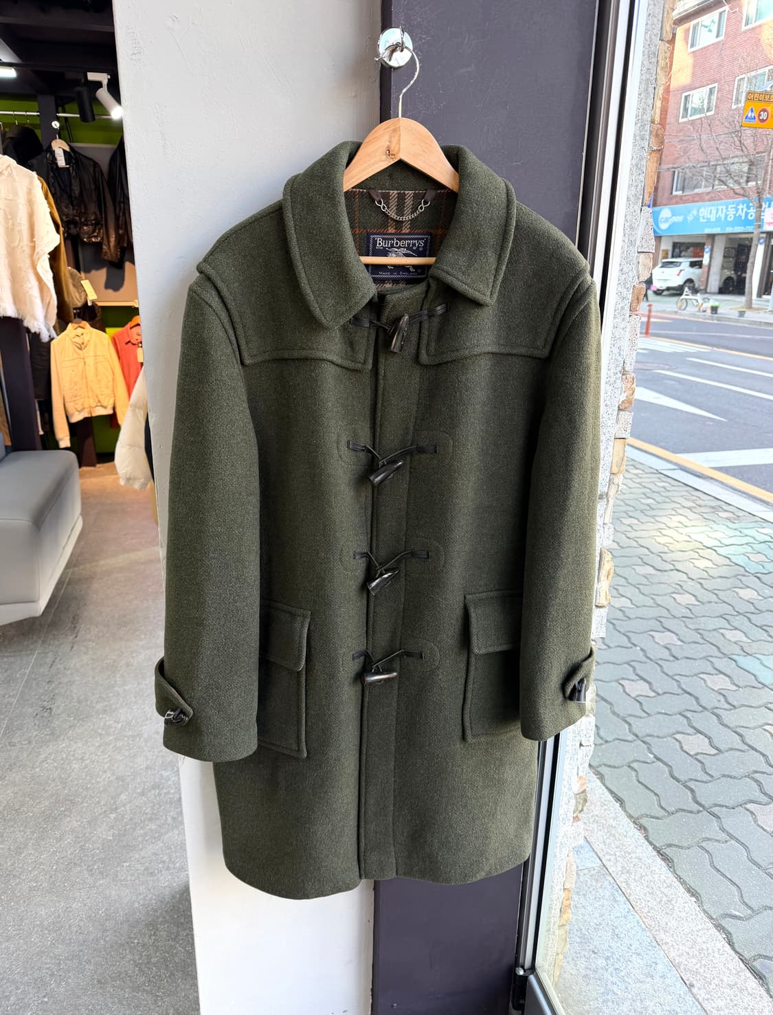 .48/ 버버리 스페셜리티 울 더플코트 자켓 상품이미지2