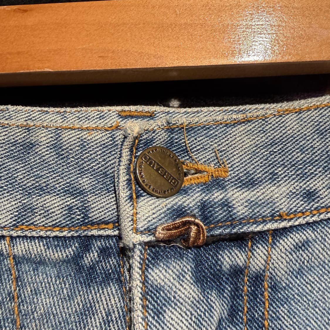 마리떼프랑소와저버 90s 데님 쇼츠 반바지 35 슈프림 마리떼 원판 상품이미지3