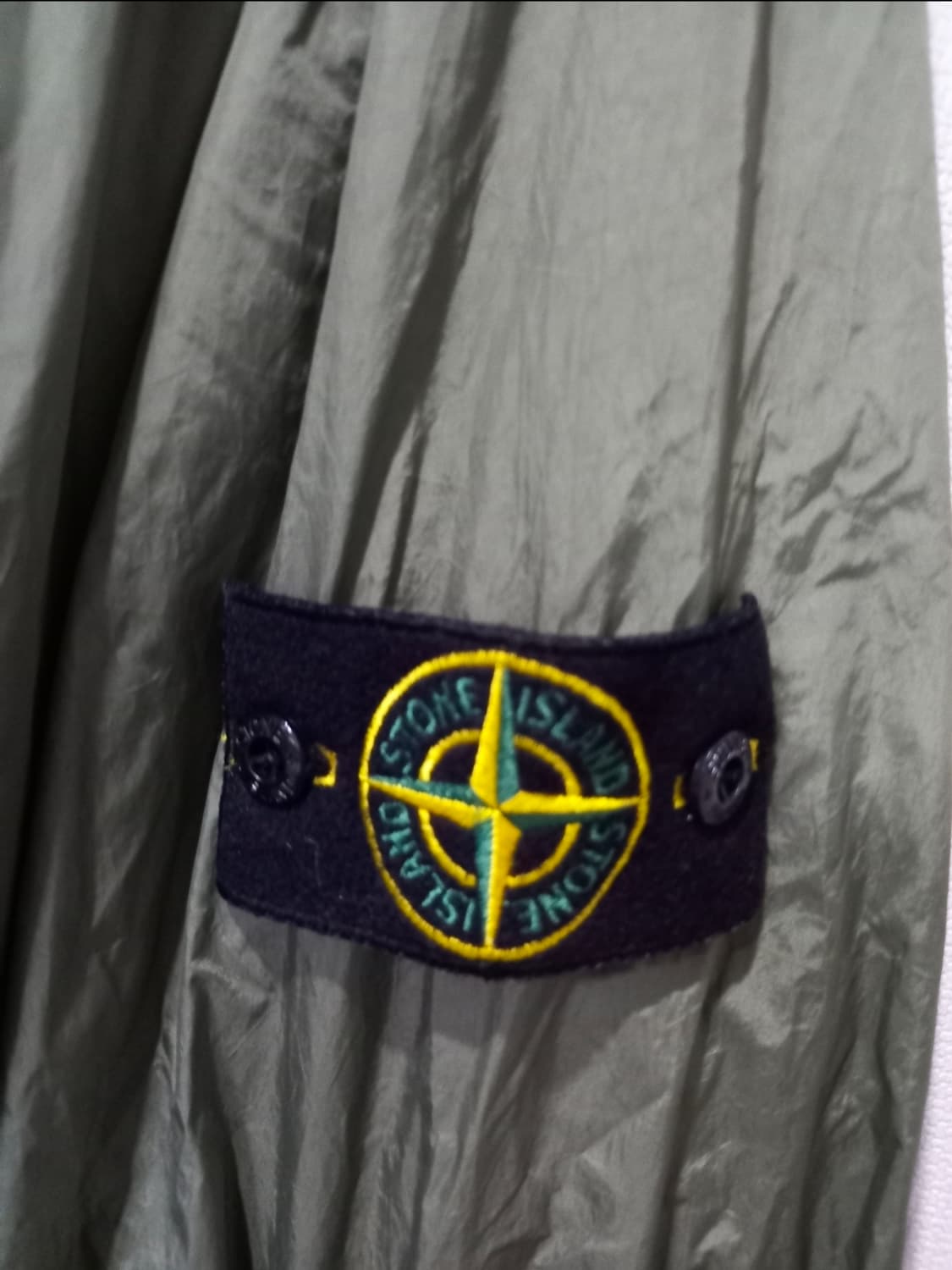 정품 스톤아일랜드 크링클랩스 21FW 바람막이 자켓 115 3XL 상품이미지2