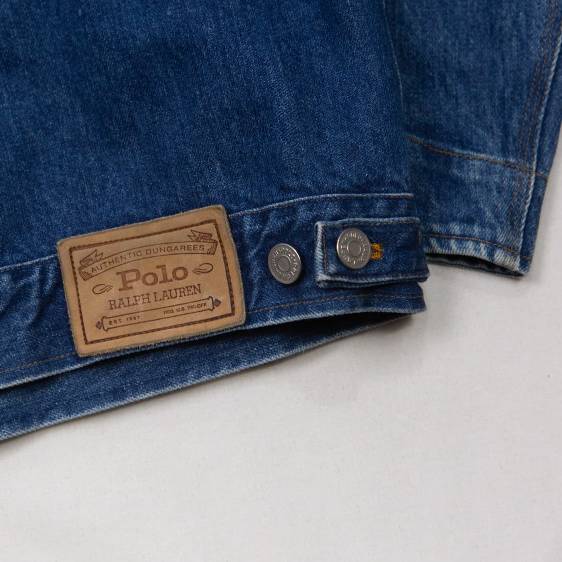 80s 폴로 컨트리 덩가리 데님 자켓 상품이미지8