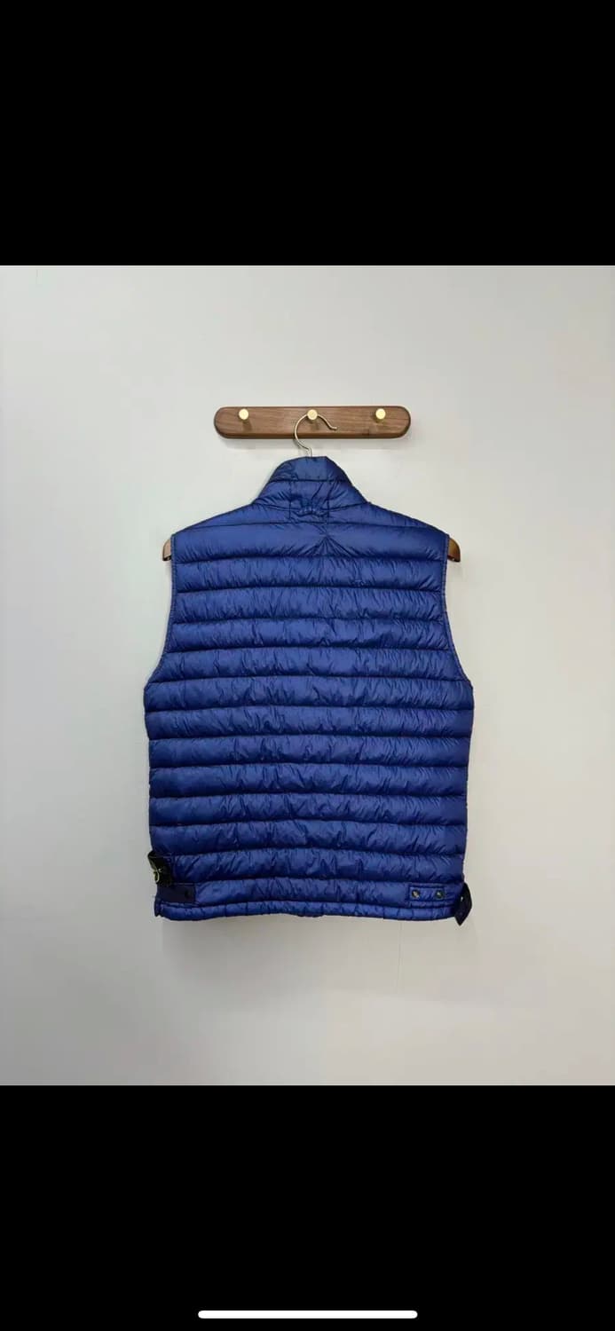 스톤아일랜드 블루 경량패딩 베스트 H1212 상품이미지5
