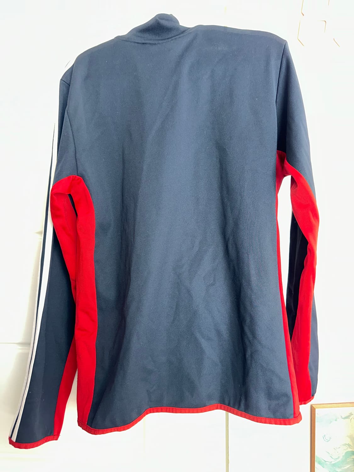 아디다스 네이비 빨강 삼선 져지 95 트랙탑 상품이미지3