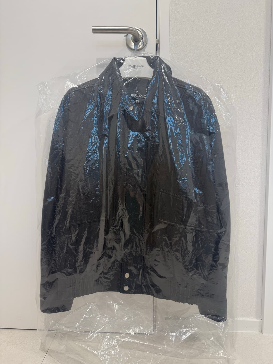 도프제이슨 헤론 레더 봄버 자켓 FADE BLACK 상품이미지1