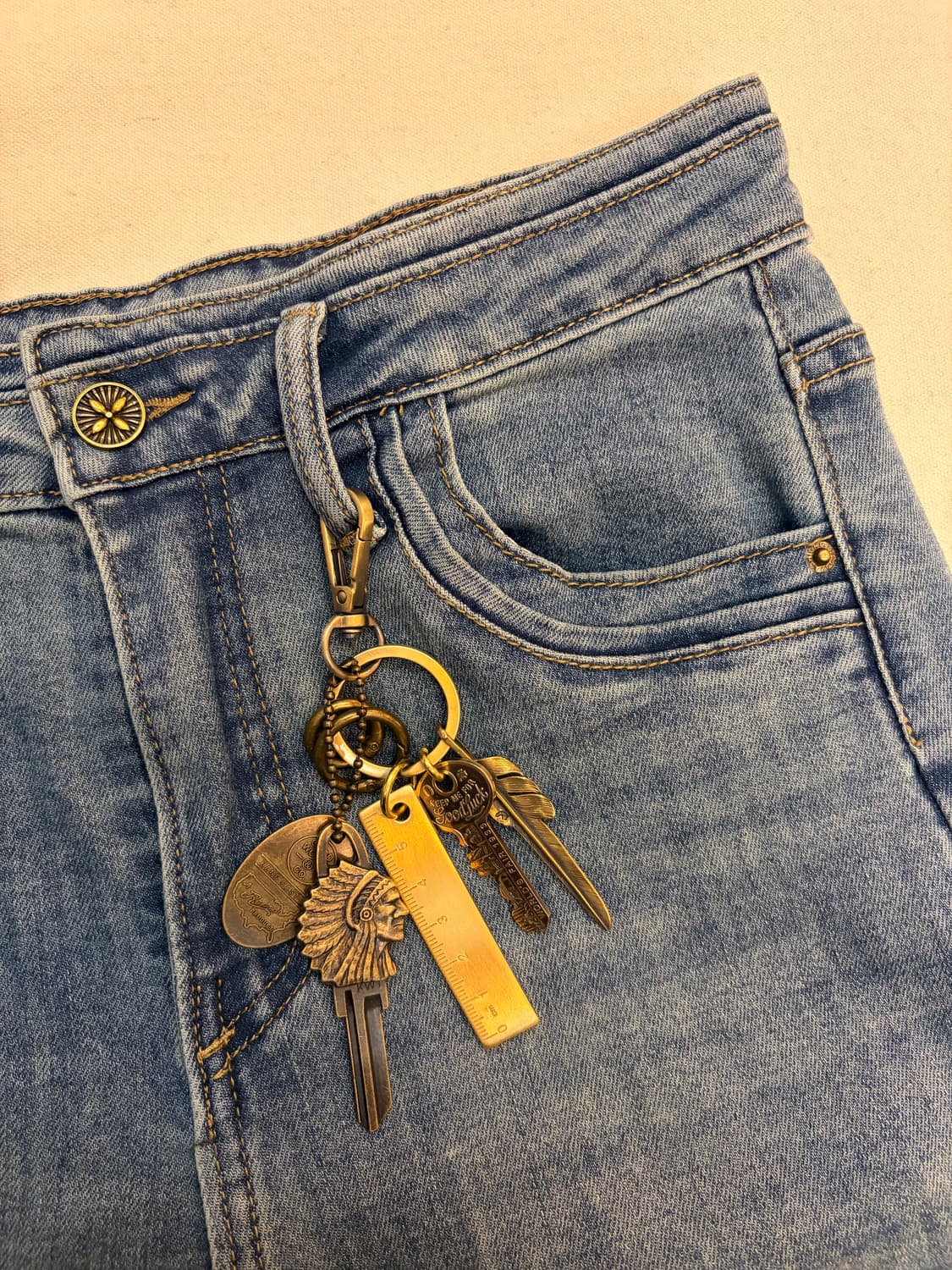 🗝 빈티지 트래블 키 키링 상품이미지5