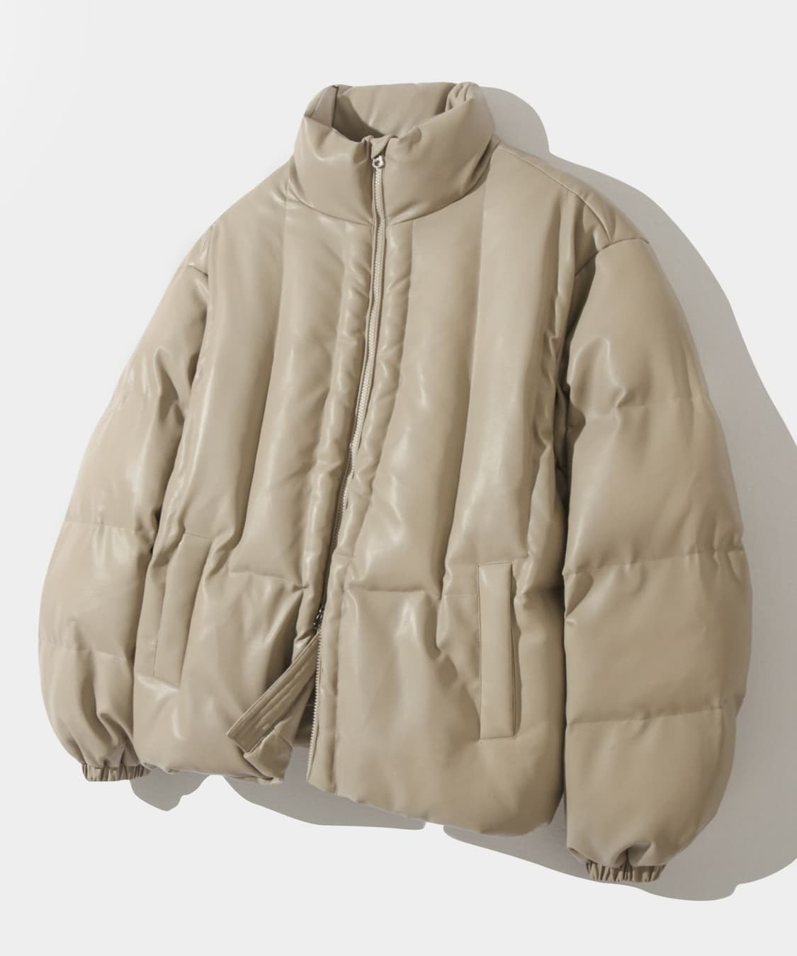 드미트리 가죽 푸퍼 패딩 3사이즈(105-110) 새상품 상품이미지1