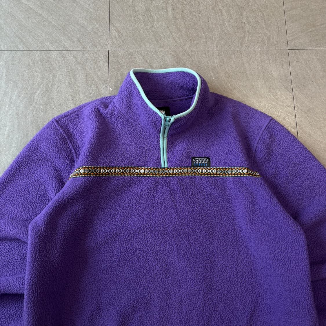 스투시 서밋 하프 집업 플리스 신칠라 자켓 상품이미지3