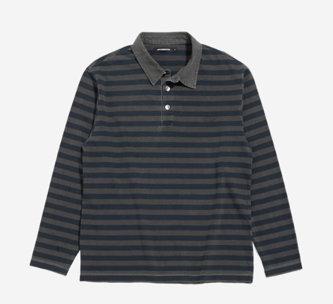 해칭룸 스트라이프 카라티 VTG Stripe Polo Tee 상품이미지1