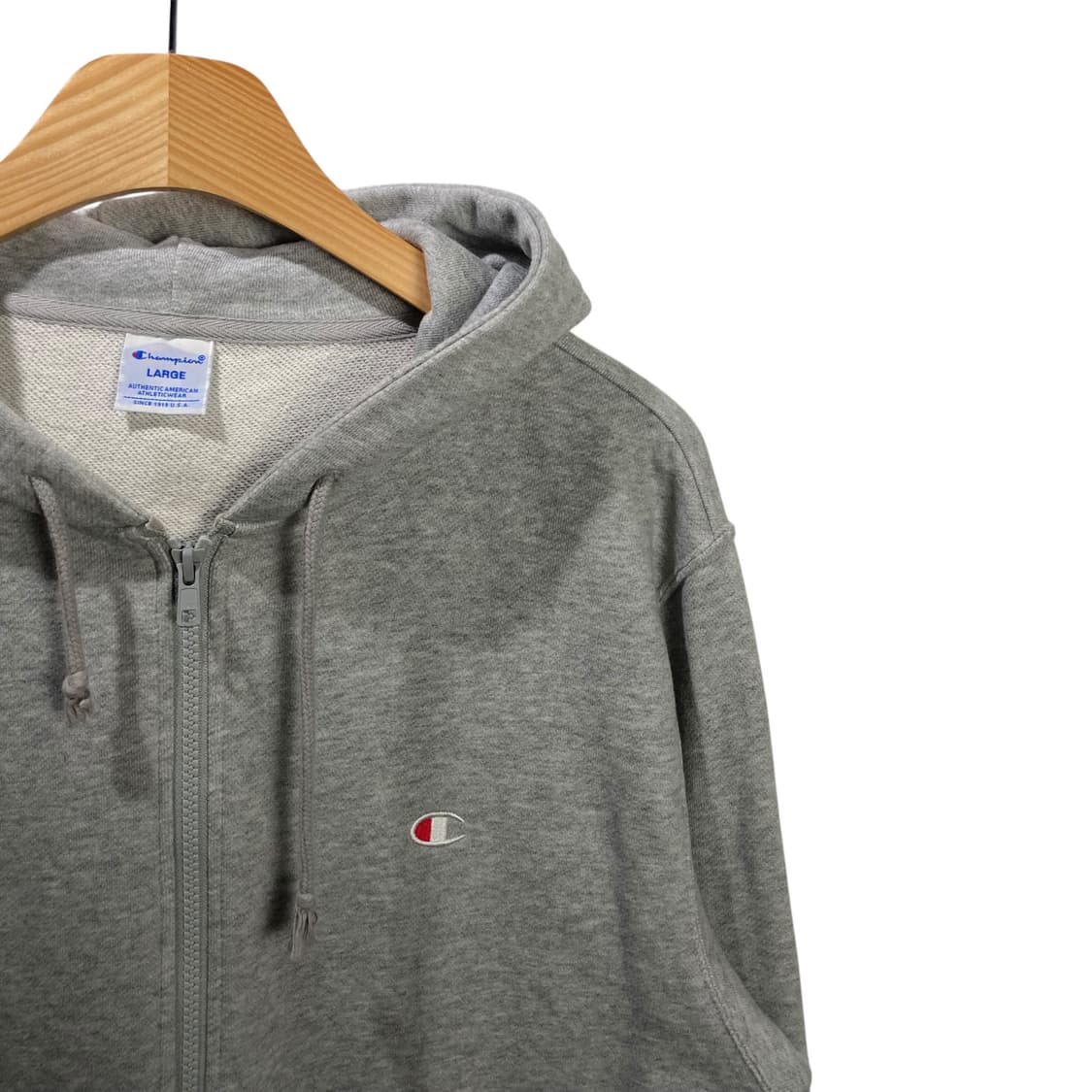 챔피온 그레이 후드집업 상품이미지3