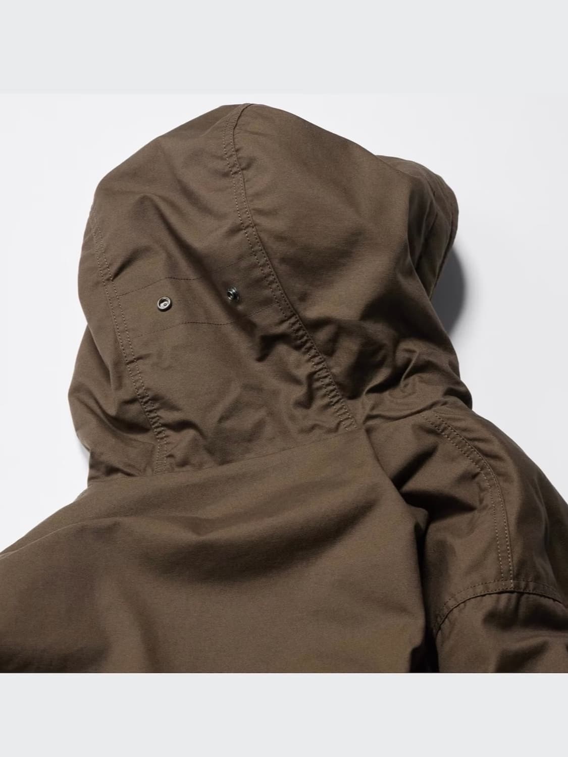 엔지니어드 가먼츠 X 유니클로 퍼프테크 유틸리티 자켓 브라운  상품이미지5