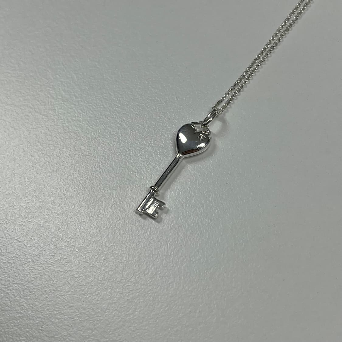 티파니앤코 다이아 하트 태그키 목걸이 상품이미지3