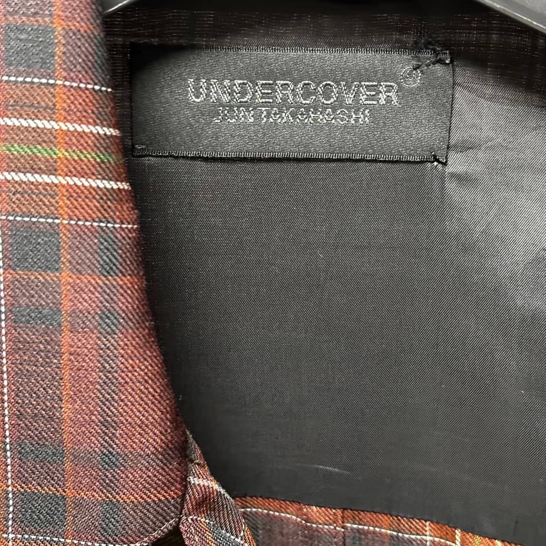 4) undercover 언더커버 체크 블루종 상품이미지5