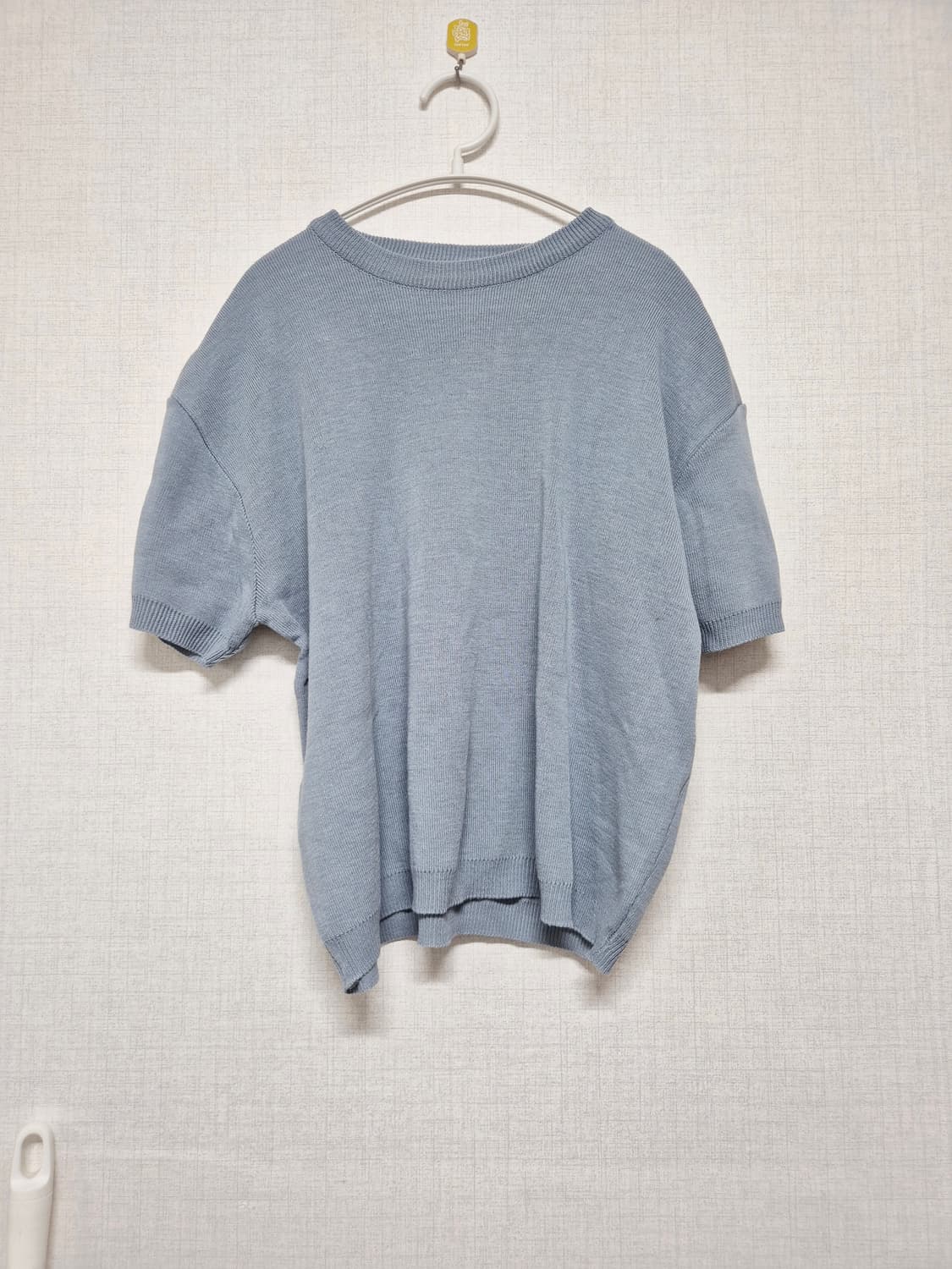 하늘 반팔 니트티셔츠 상품이미지1