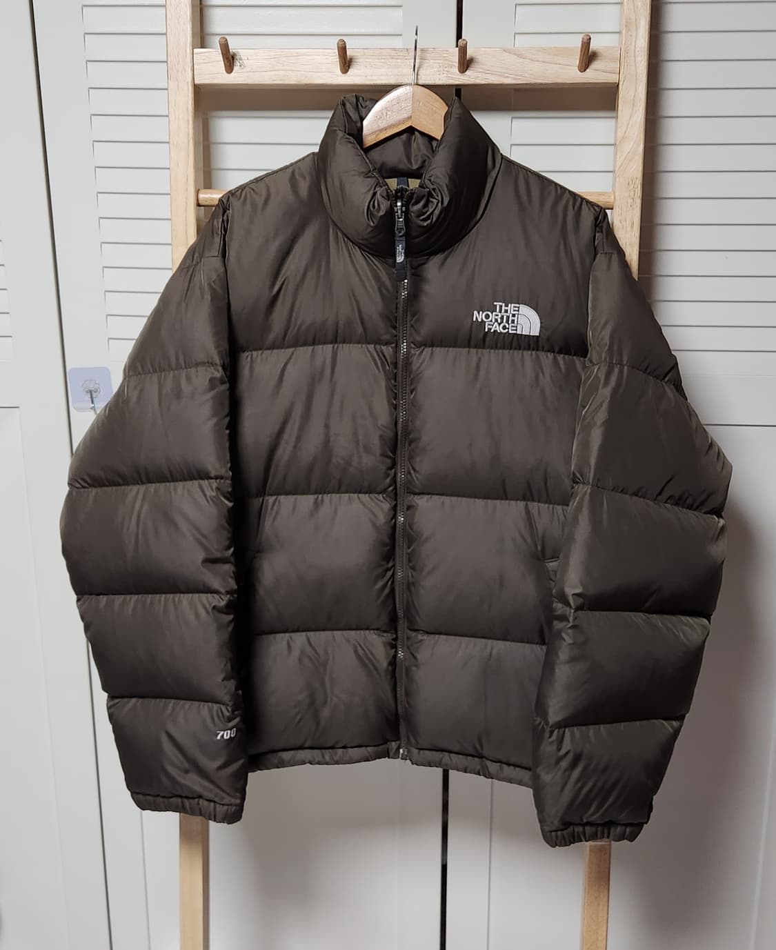 노스페이스 700 눕시 브라운 패딩 자켓 상품이미지1