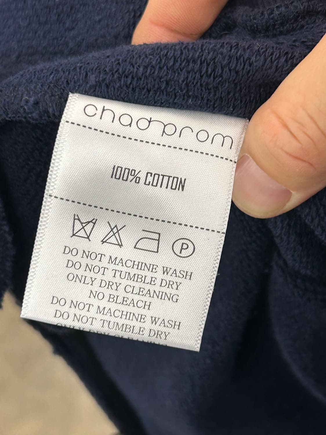 CHADPROM 채드프롬 네이비 조거 트레이닝 팬츠 상품이미지7