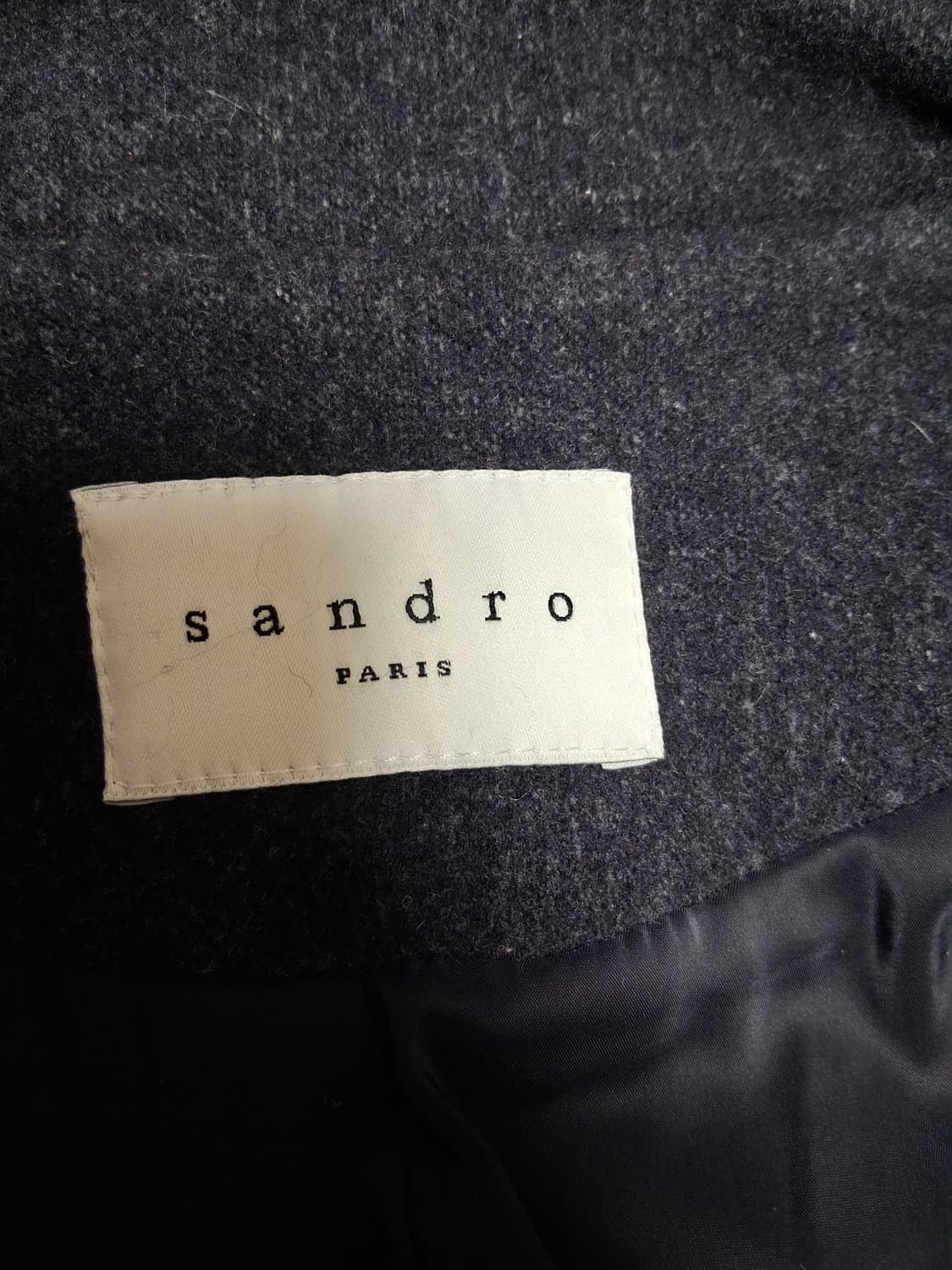 산드로 울 여성 코트 (정품) 상품이미지3