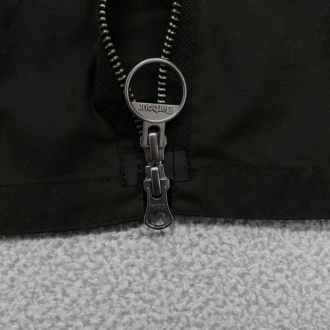 바버 Barbour 비콘 먼로 왁스 블루종 자켓 카키 상품이미지5