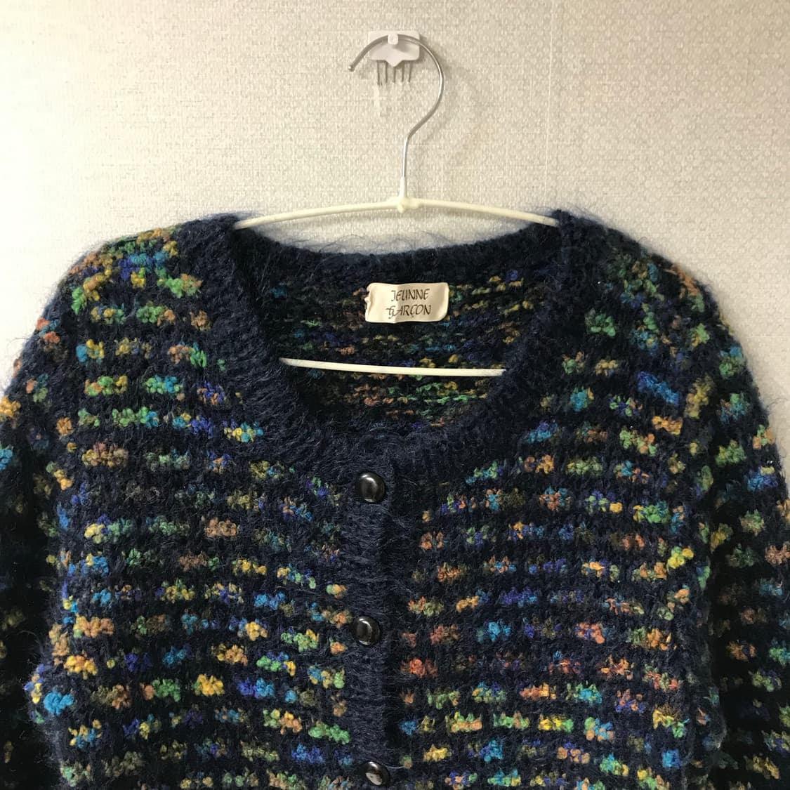 JEUNNE GARCON cardigan 레인보우 헤어리 가디건 상품이미지2