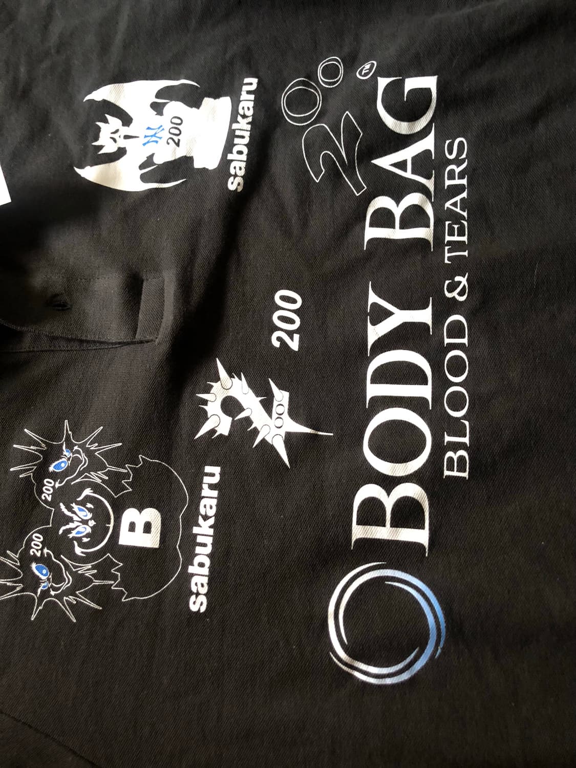 sabukaru x bodybag polo  사부카루 폴로 티셔츠 상품이미지5