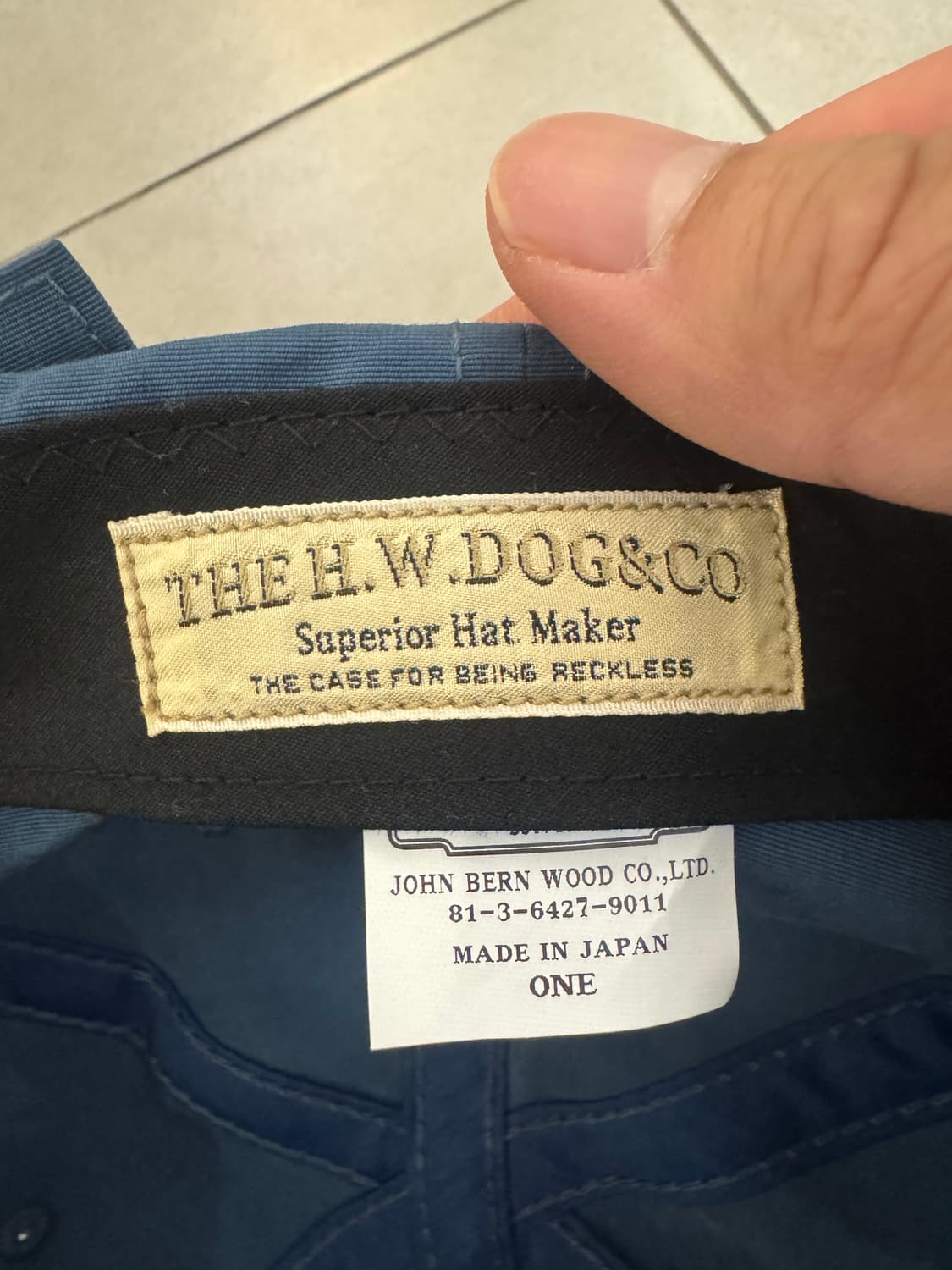 The H.W. Dog&Co 모자 상품이미지5