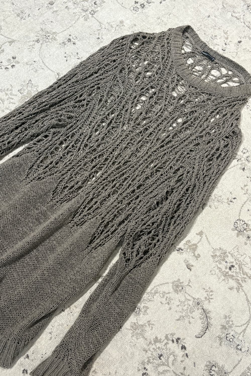 LAD MUSICIAN Mesh Grunge Knit   상품이미지6