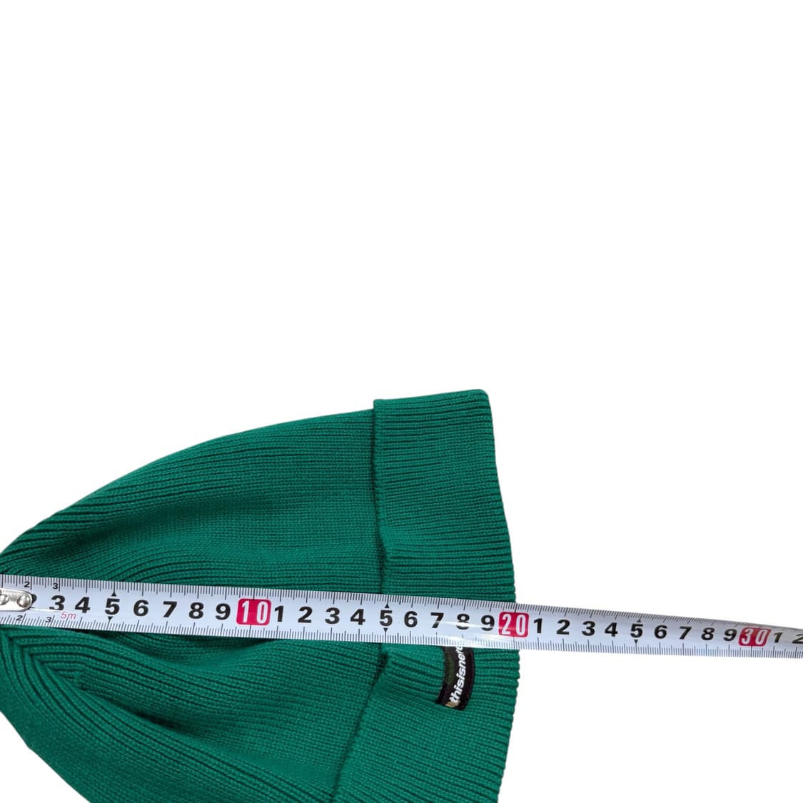 디스이즈네버댓 아크릴 면 비니 모자 그린 상품이미지7