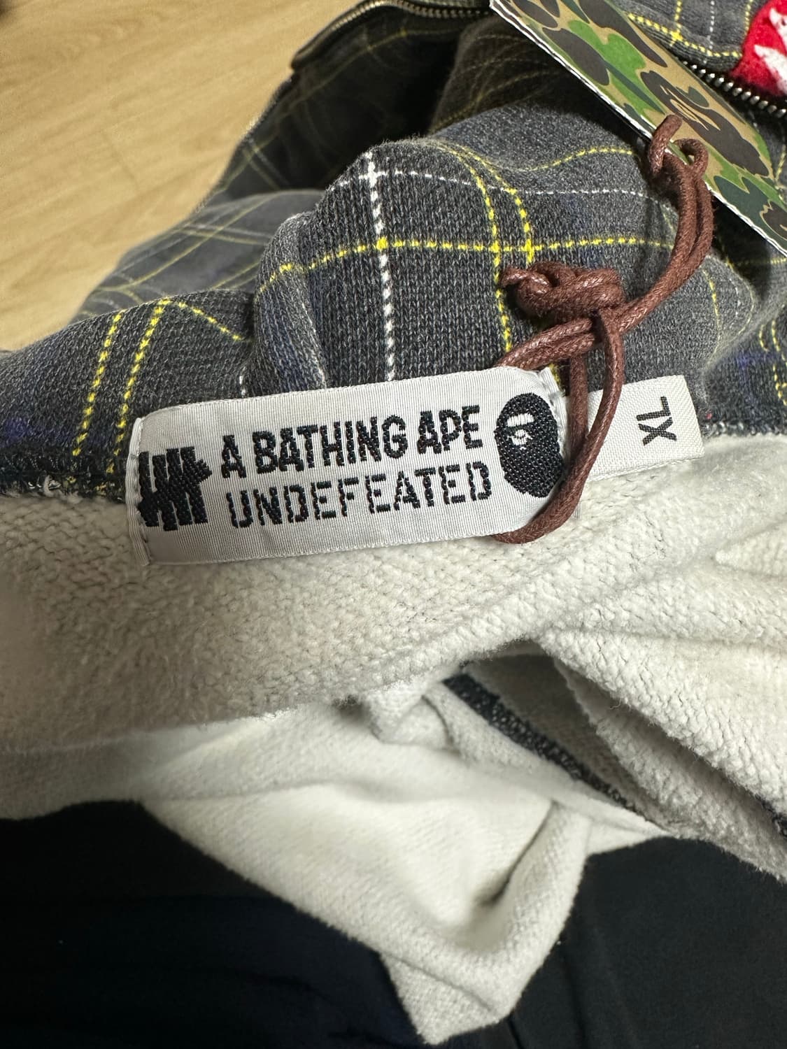 베이프 언디핏 후드집업 상품이미지7