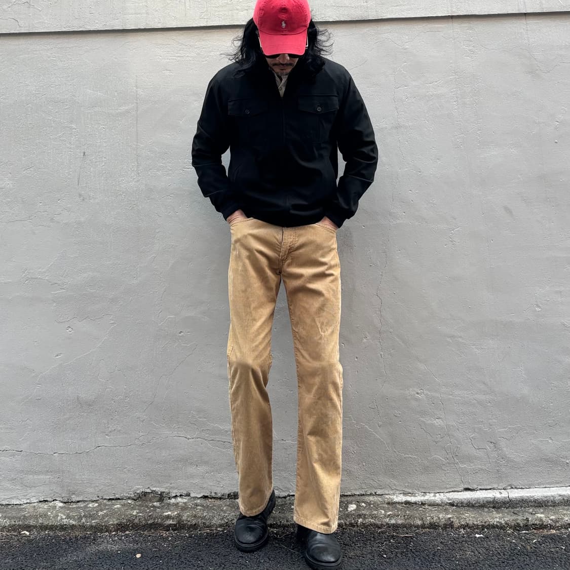 일본 리 코듀로이 부츠컷 상품이미지3