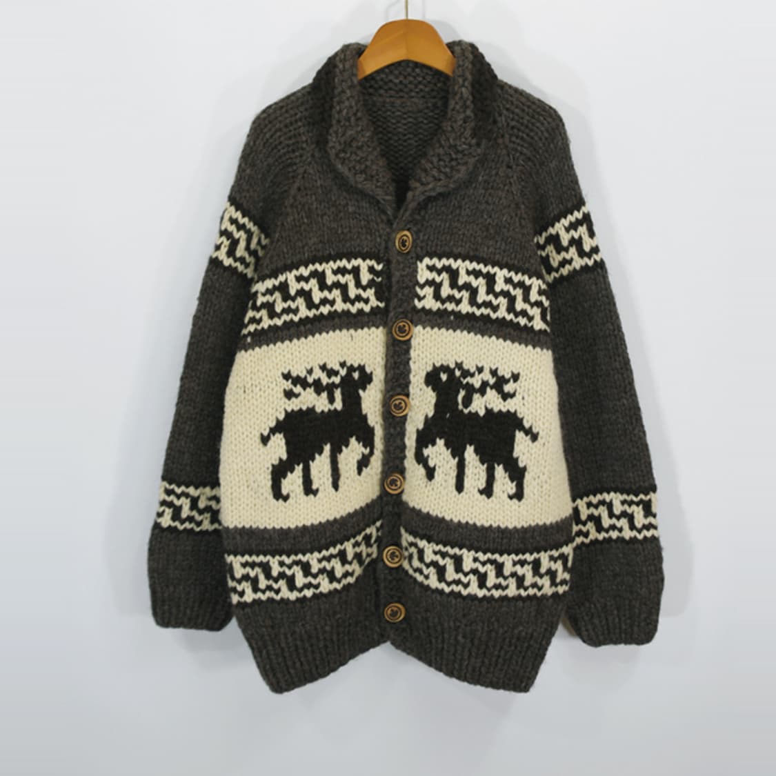 Cowichan 빈티지울가디건 상품이미지1